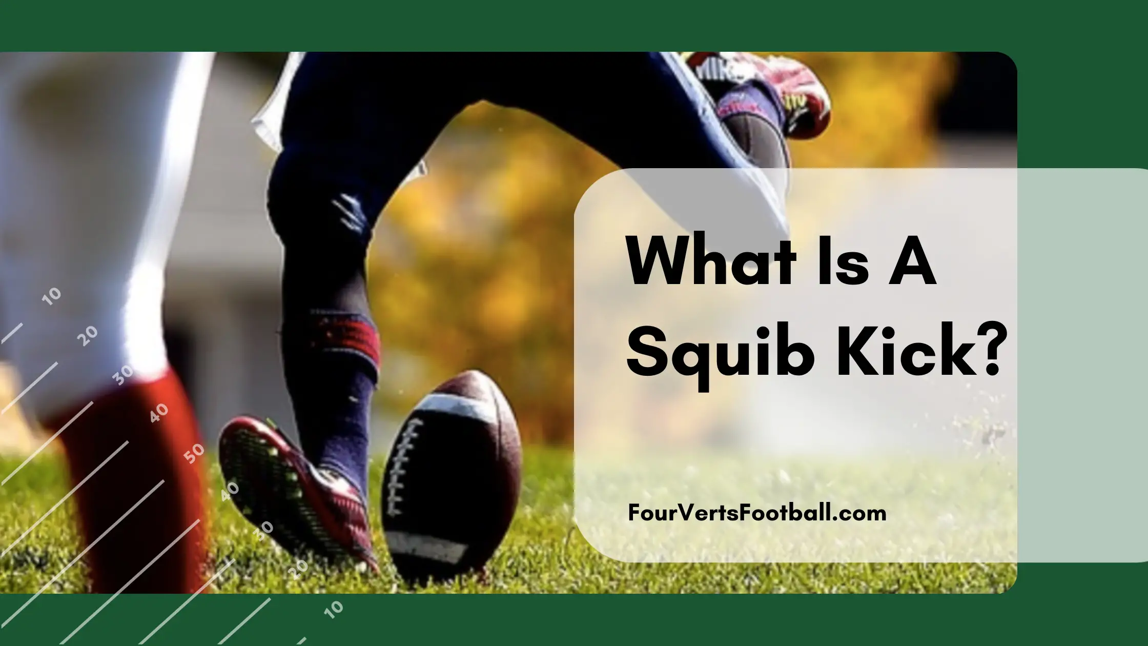 what is a squib kick