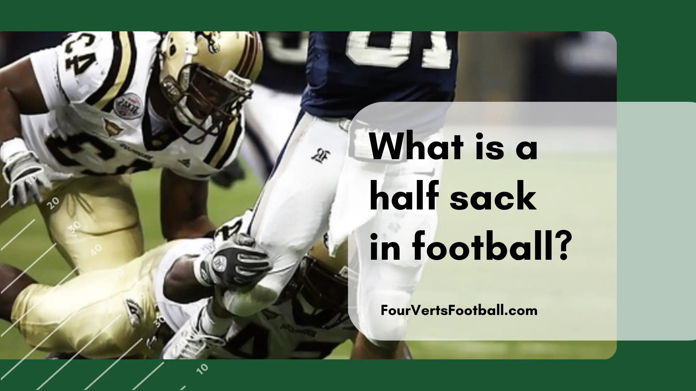what is a half sack