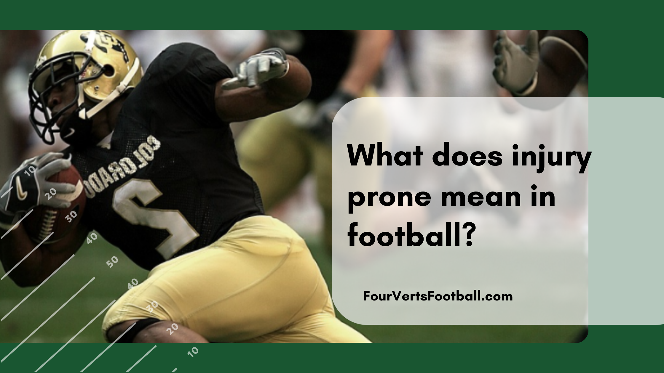 what does injury prone mean
