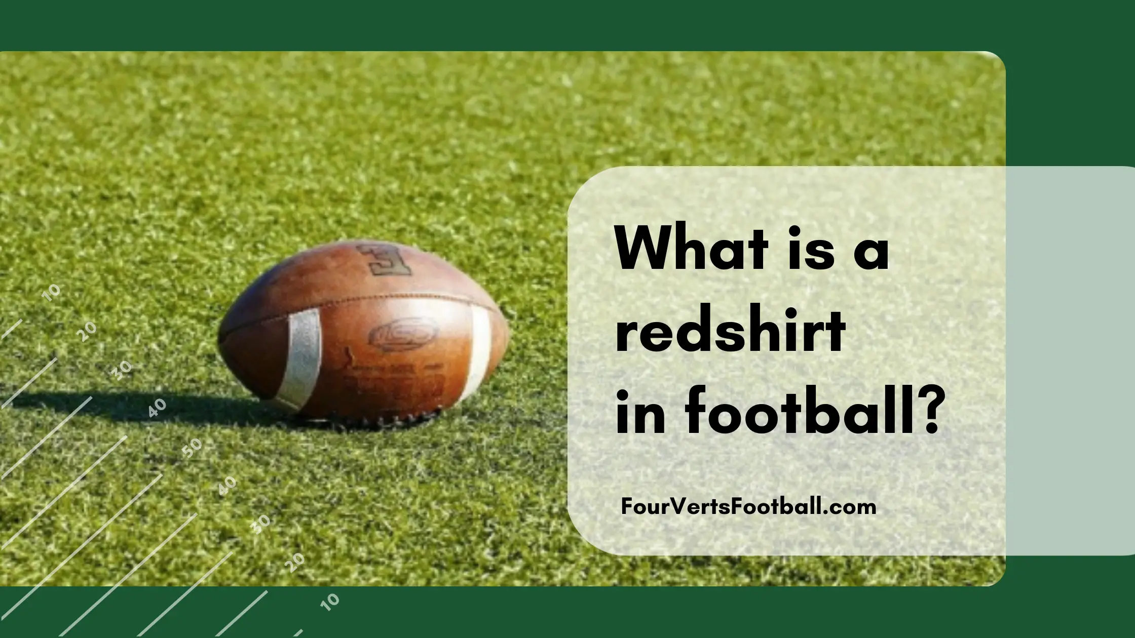 What Is A Redshirt Freshman In Football?