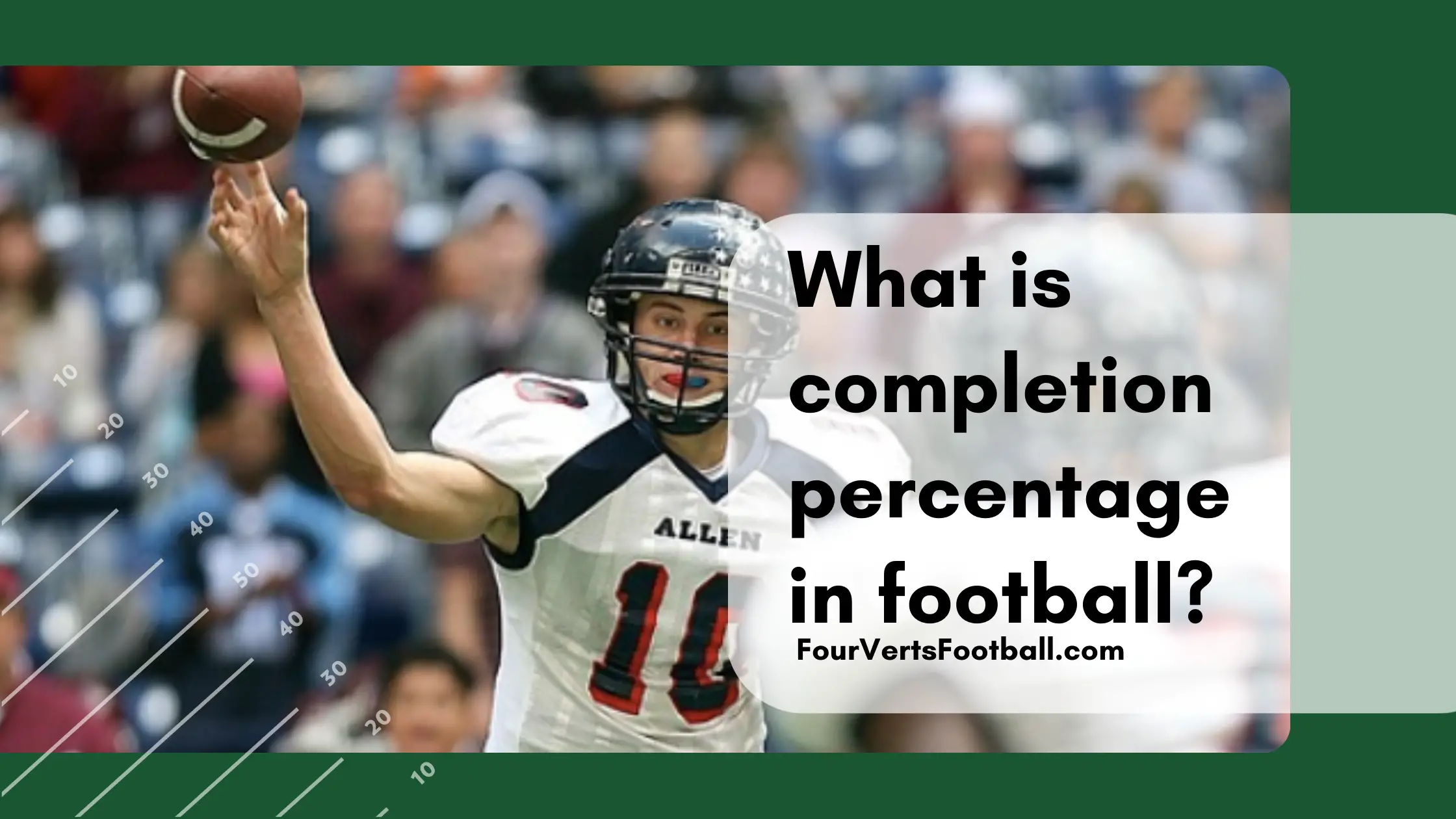 what is completion percentage