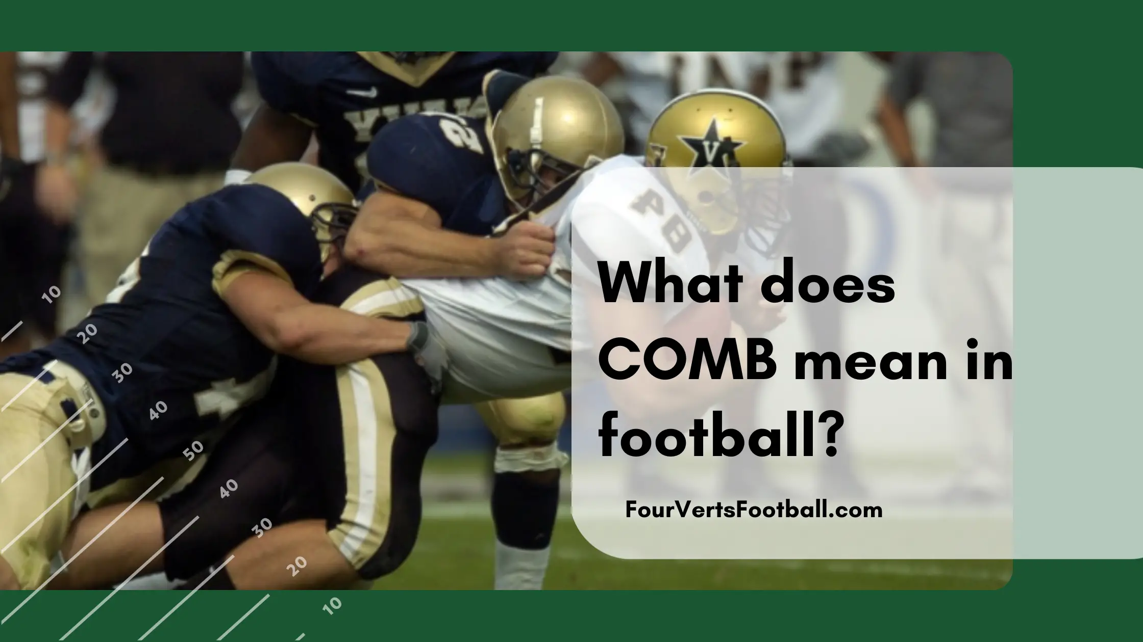 What Does COMB Mean In Football Statistics