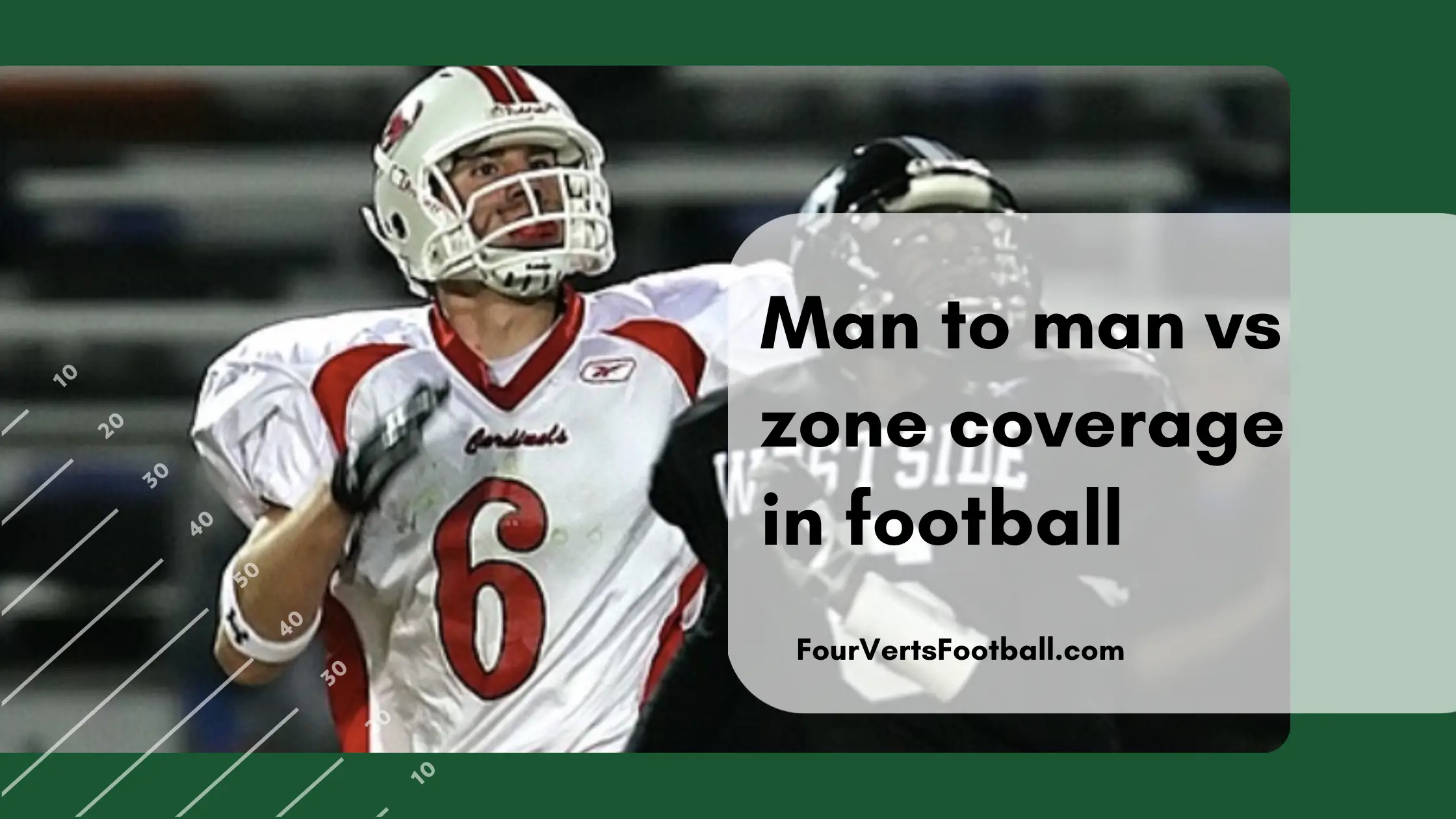 Man To Man vs Zone Coverage In Football