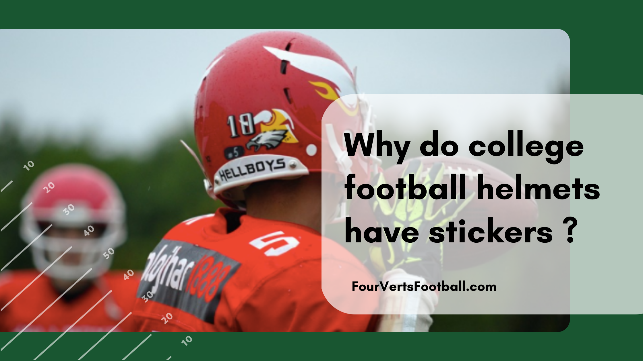 college football helmet stickers