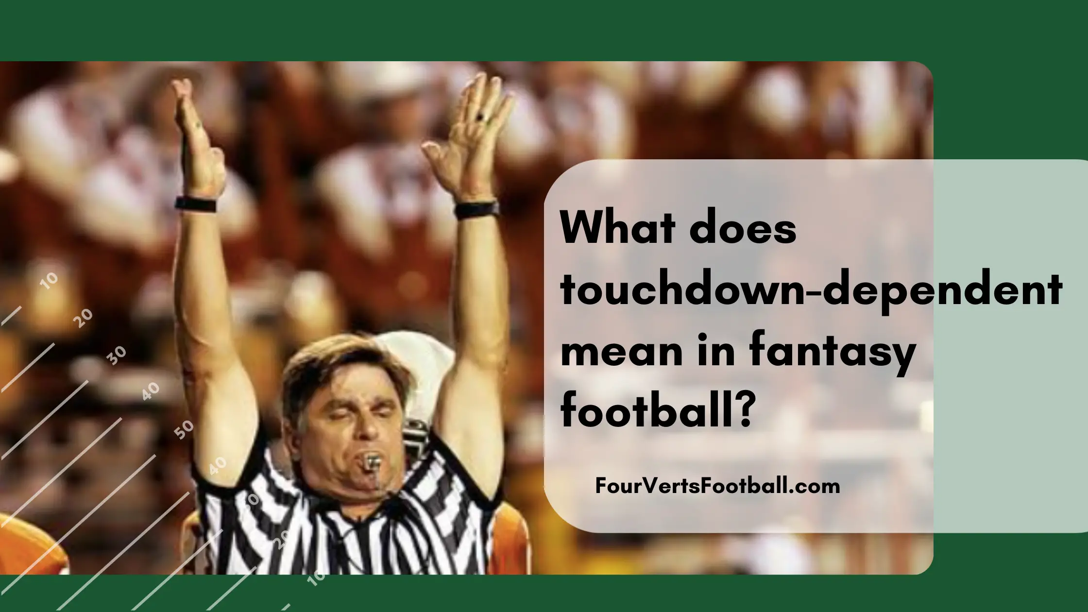 touchdown dependent