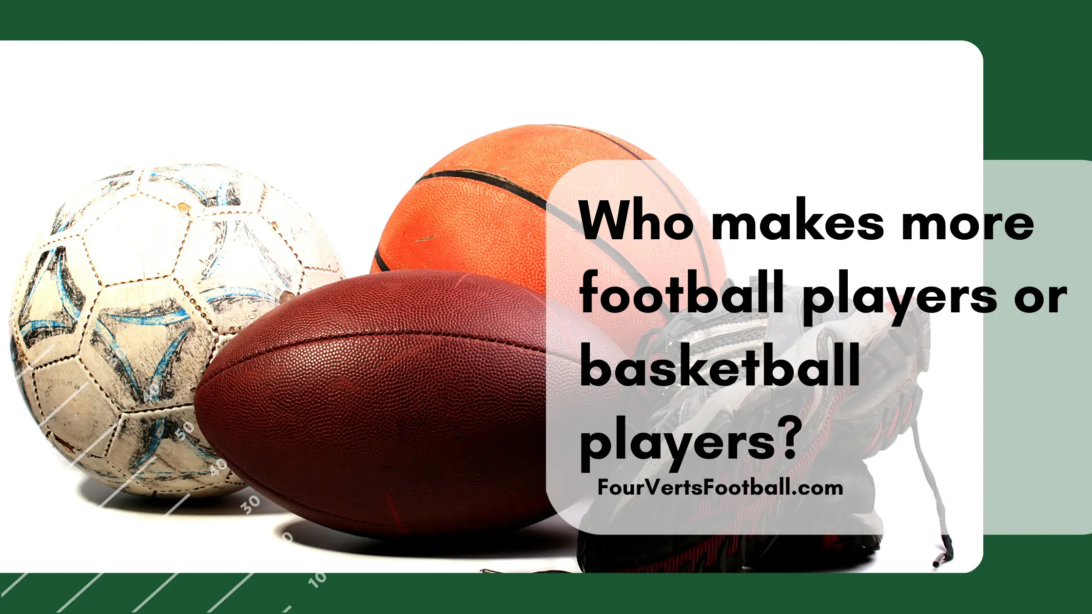 Who makes more football players or basketball players?