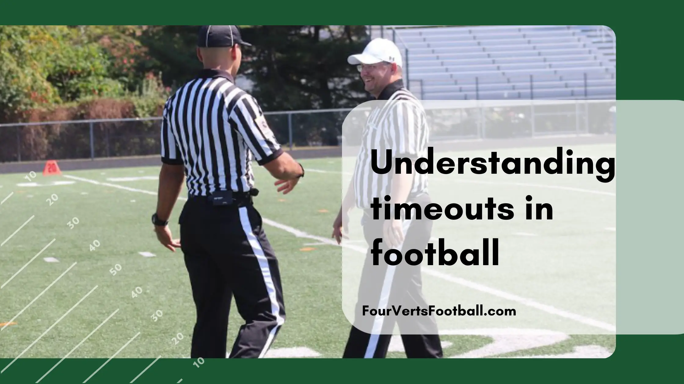 football referees during a timeout
