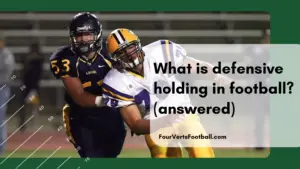 defensive holding in football